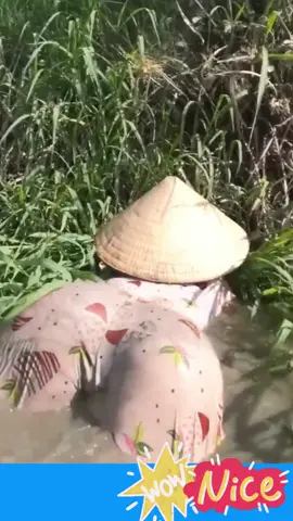 Beautiful girl catch fish #beautiful #fishing #girls #survival #camping #bushcraft #Outdoors #fyp 
