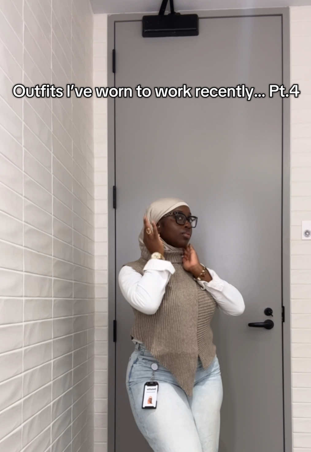 The second outfit is definitely my favorite 😝 #fyp#OOTD#modestfashion 