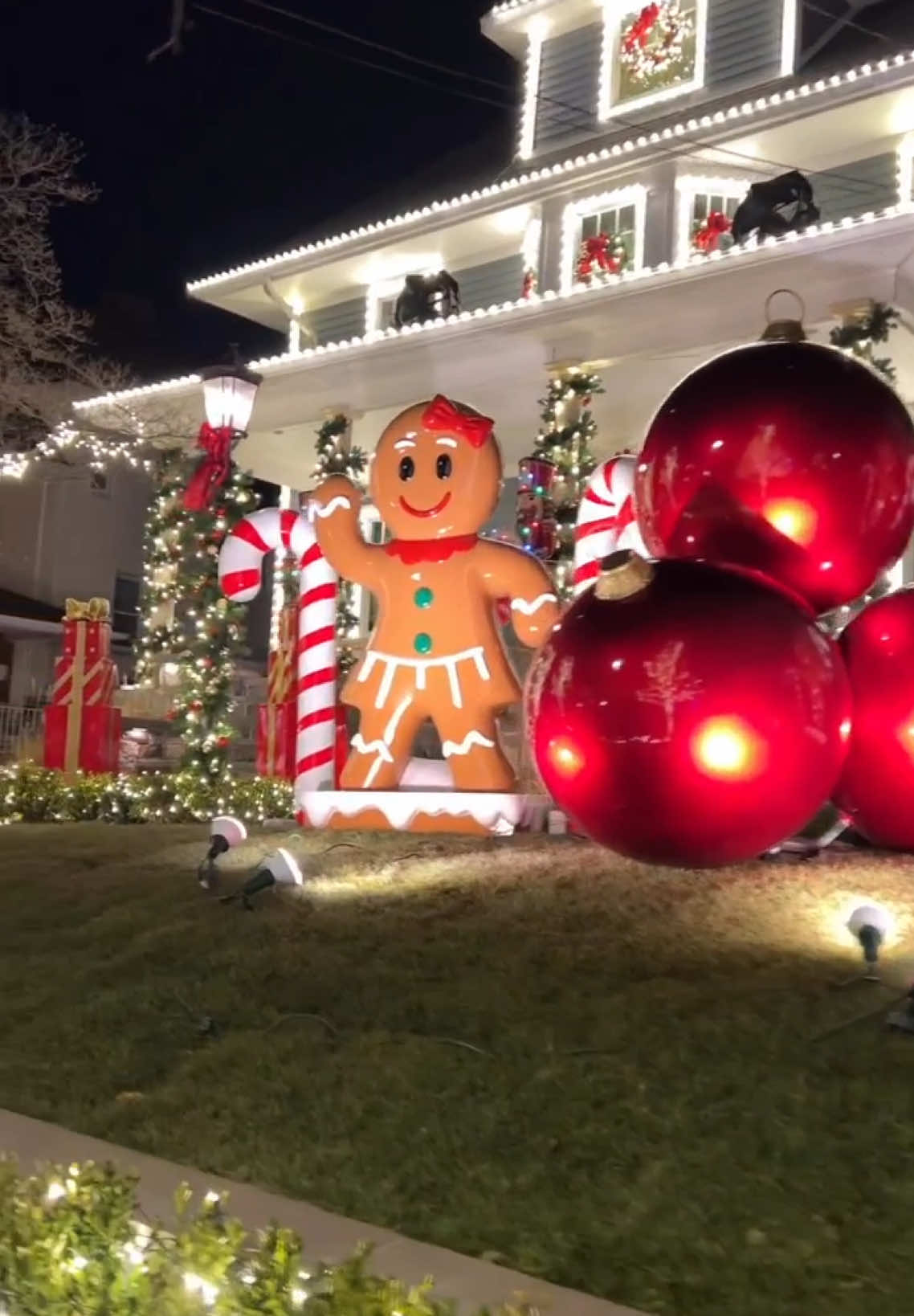 😍 #christmas #christmas2024 #holidaycountdown #gingerbread #homedecor #christmasseason #winternights #hollyjollychristmas #wintervibes #thisischristmas #merryandbright 