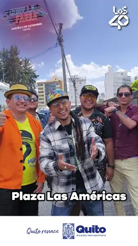 🎉 ¡La fiesta más chulla del año está aquí! 🎶✨ Este 5 de diciembre ven a LA CHULLA FARRA con los únicos e inigualables @lavaganciaec 🕺💃 en Plaza las Américas, junto a LOS40 Ecuador 🔥 Prepárate para bailar, cantar y disfrutar una noche llena de energía y buena música. Con LOS40 Ecuador 🎤🎸 ¡No te lo pierdas! 🥳 🗓️ 5 de diciembre 📍 Plaza las Américas #LaChullaFarra #LaVagancia #LOS40Ecuador #fiestasdequito