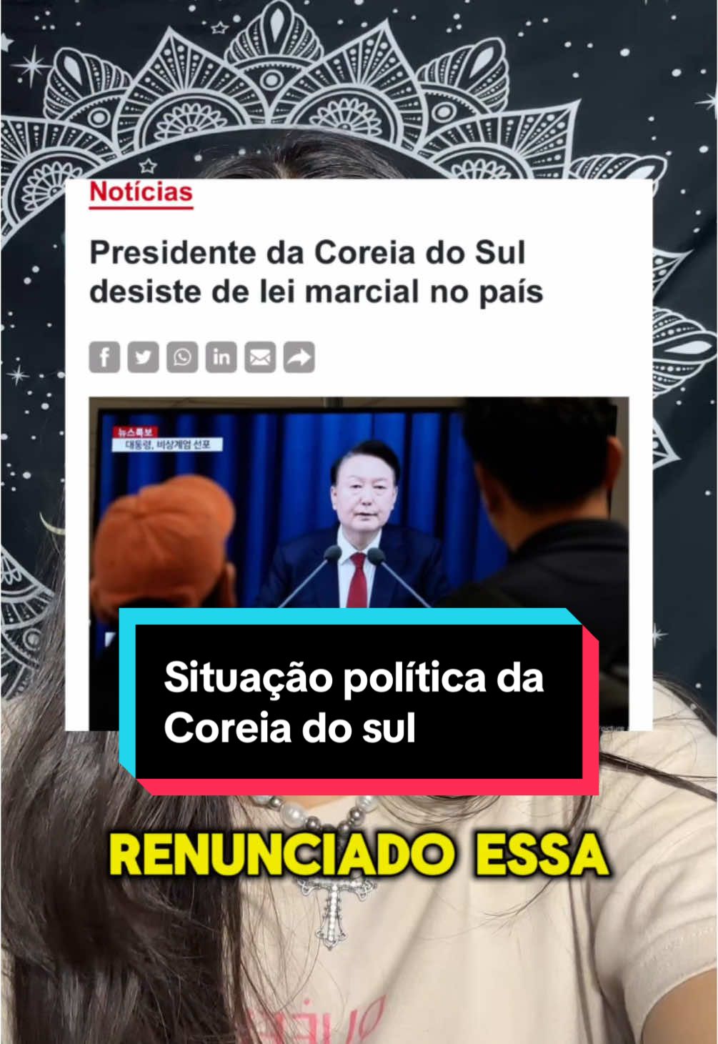 A situação política na Coreia ainda é critica , entao caso queiram saber mais sobre procurem veículos jornalísticos confiáveis.  Alem disso dei duas indicações de dramas que se passa durante a ditadura da coreia , vejam pq alem de muito bons sao de conhecimento otimo.  #coreiadosul #leimarcial #coreanos #doramaslovers #doramacoreano #doramasbrasil #snowdrop #youthofmay 