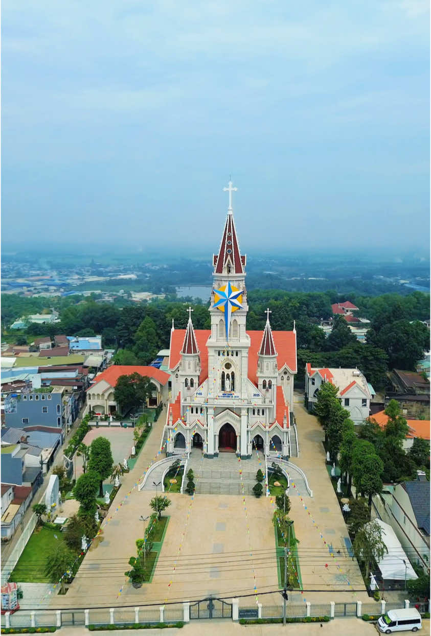 Giáo Xứ Ngũ Phúc-Trảng Bom-Đồng Nai rất đẹp #dongnai #trangbomdongnai #flycam #canhdep 