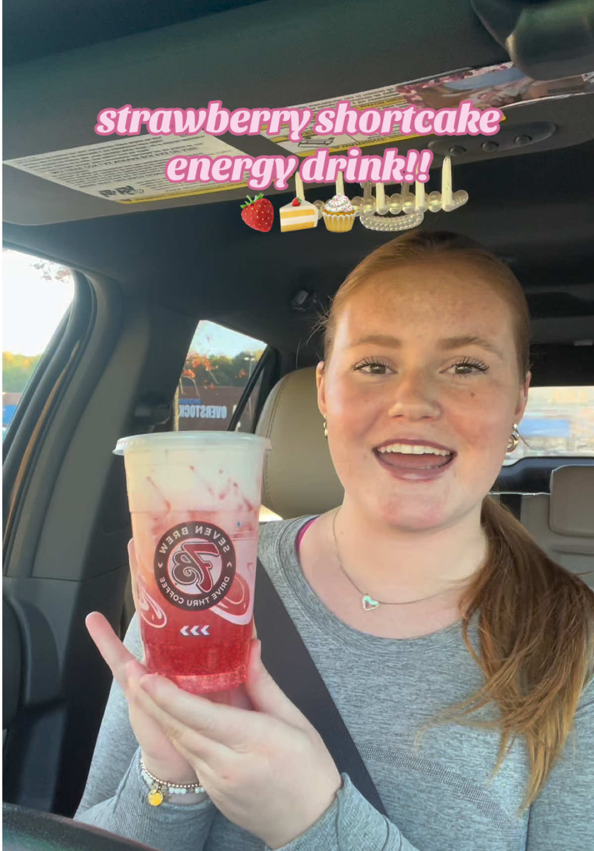 strawberry shortcake 7brew drink🍓🍰🧁 @Nat Anderson 🧸ྀི #7brew #strawberryshortcake #energydrink 7brewenergy #CapCut 