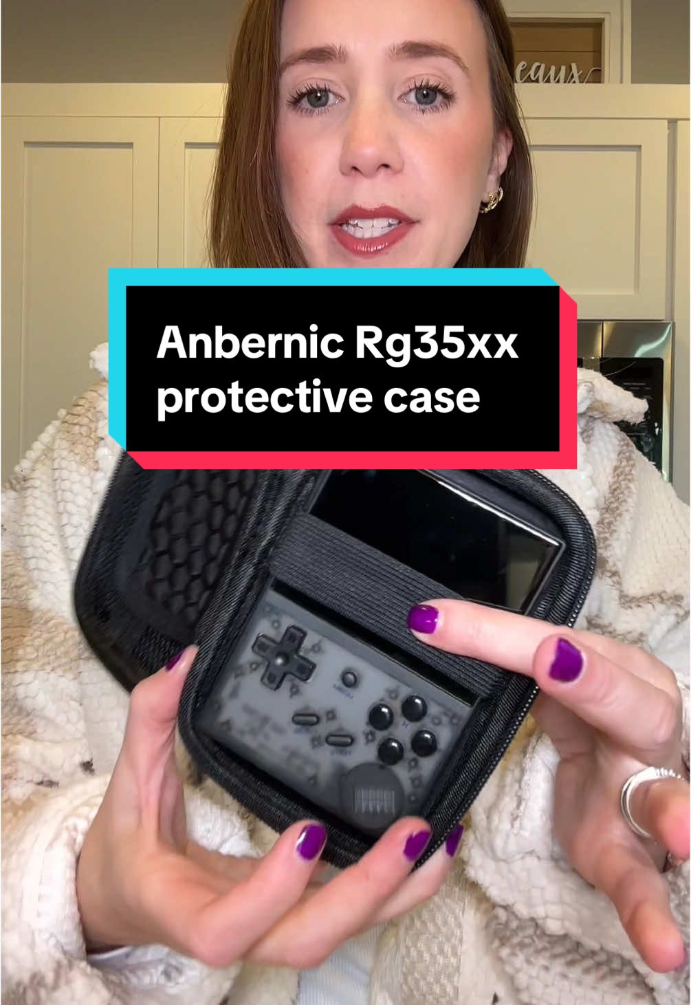 If you snagged one of these Anbernic Rg35xx handheld video game consoles this protective case is a must have! #anbernicrg35xx #rg35xx #handheldconsole #carrycase #protectivecase #videogamecase #handheldvideogames 