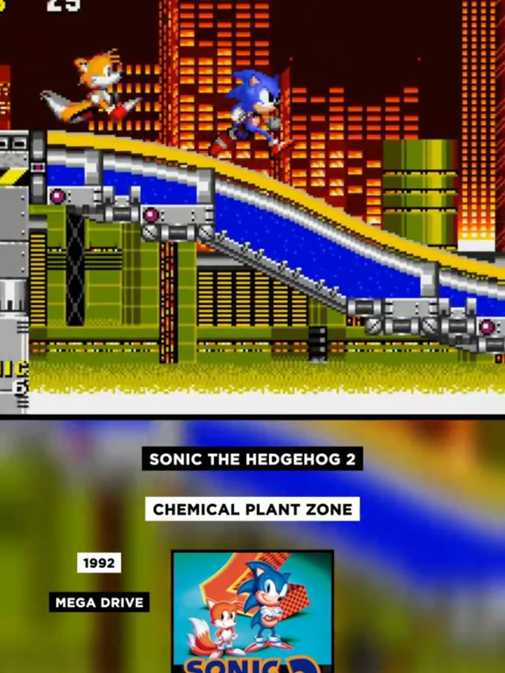 🎮Sonic the Hedgehog 2 - Chemical Plant Zone🎵 #games #videogame #sonicthehedgehog #sonicthehedgehog2 #sonic #sonic2 #sega #segagenesis #megadrive #soundtrack #theme #gamesoundtrack #ost #gamemusic