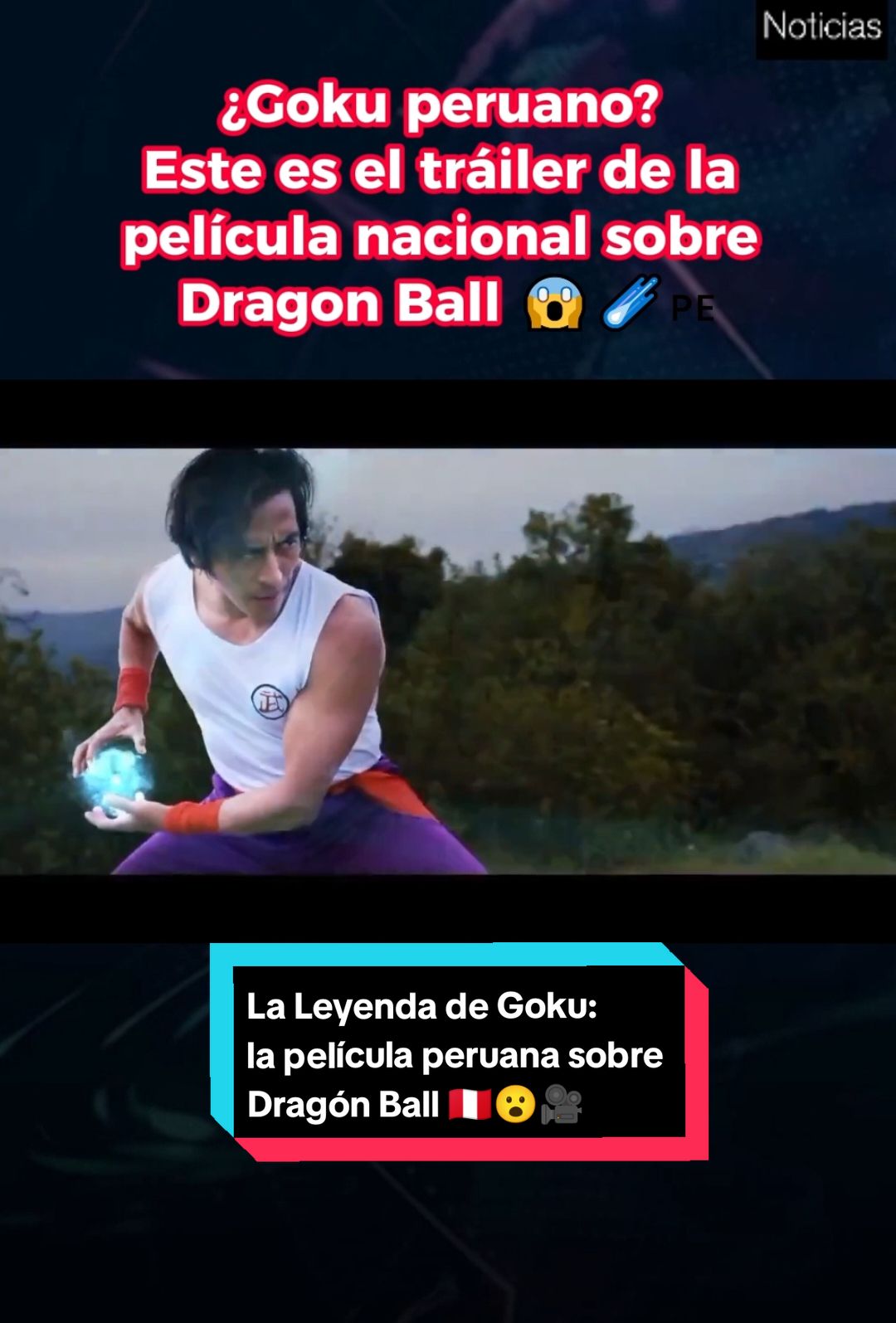 😱☄️🇵🇪 ¿Goku peruano? 🎥 Este es el tráiler de La Leyenda de #Goku, película peruana sobre #DragonBall, hecha por fans. Muchos dicen que ya es mejor que Dragon Ball Evolution.  ¿Qué opinas? 👀