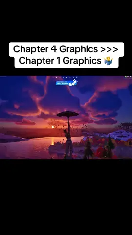 This was the only chapter I didn’t use performance mode 🔥 #fortnite #chapter4 #unrealengine5 #graphics