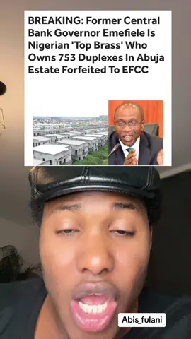 Hukumar EFCC Ta kwato gidade 753 mallakin “Emiefele” tsohon gwamnan CBN… #(Allegedly) #abis_fulani #hausa #nigeria 