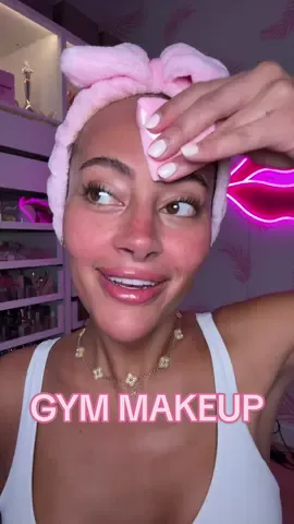 how to do your makeup for the gym 👀🎀 ft. my @Peter Thomas Roth Labs Instant FIRMx Collagen Bounce Sticks ✨ easy makeup that will last all day #peterthomasroth #grwm #grwmskincare #easymakeup #beginnermakeup 