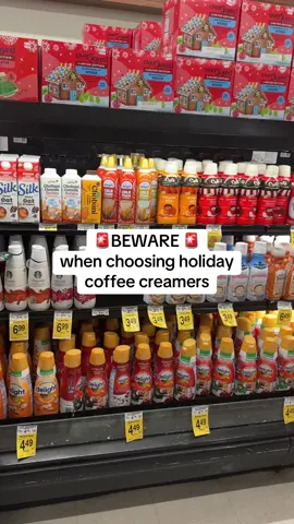 once you’re awake you’re UP - 🥛❌🙅🏼‍♀️  it can be overwhelming to navigate the grocery store but its worth it to take control of your health 💪🏼  here to help you find yummy healthy & clean food and coffee creamers at the grocery store - that are crunchy girl approved ✅  #crunchy #coffee #healthyliving #grocery #creatorsearchinsights here to help with your crunchy, healthy food grocery list shopping for the holidays 