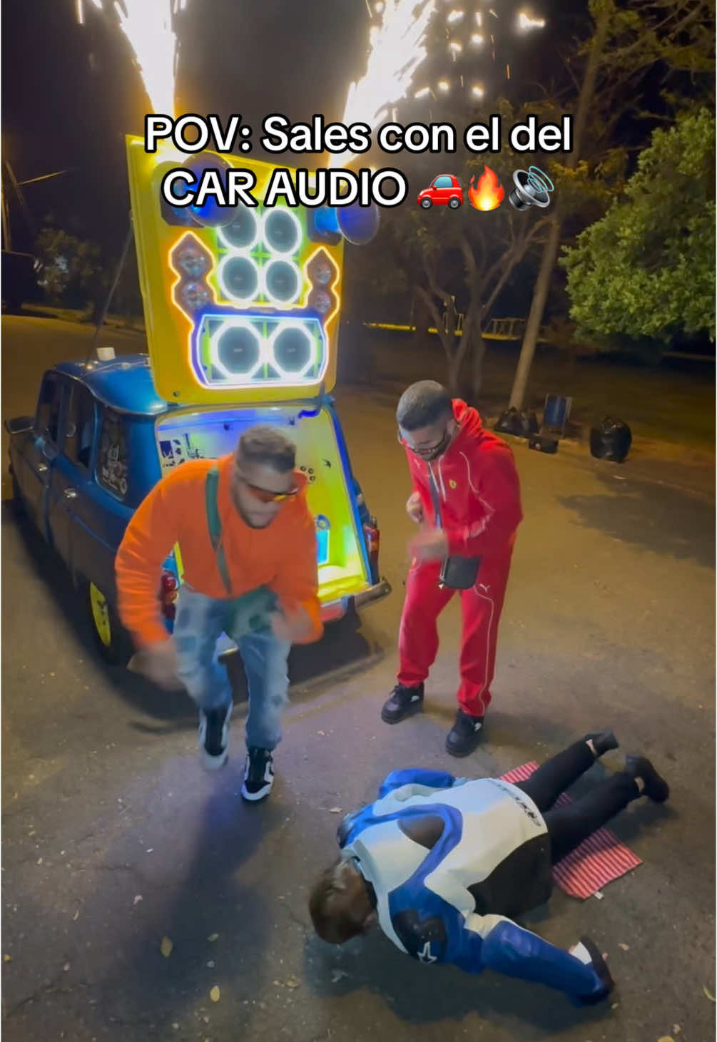 El R4, más equipo que CARRO 🚗🔊🔥😂 @Vale Galvis 