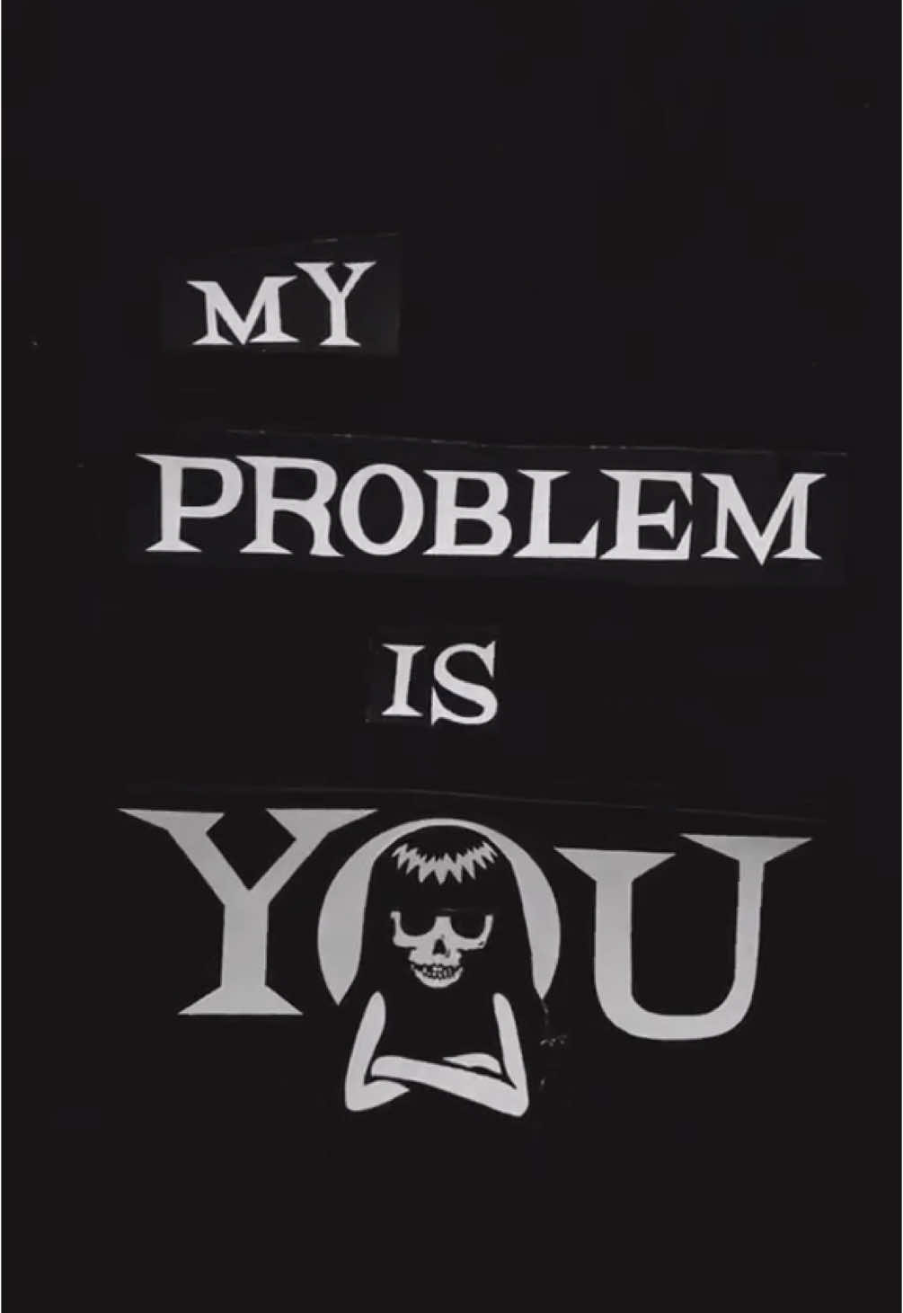 YOU❗️🫵💀💥 #emilythestrsnge #🖤 #you