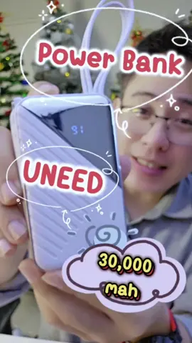 Uneed powerbank พาวเวอร์แบงค์ 30,000mah ที่สามารถพกพาขึ้นเครื่องและชาร์จเร็วชาร์จsumsung s23 จะขึ้นว่าชาร์จด่วนวงกลมสีเขียว #longervideos #TikTokShop #tiktokshopครีเอเตอร์ #mademebuyit #powerbank #powerbank30000mah #powerbankชาร์จเร็ว #พาวเวอร์แบงค์พกพา #พาวเวอร์แบงค์ไร้สาย #พาสเวอร์แบงค์ชาร์จเร็ว #พาวเวอร์แบงค์ขึ้นเครื่องได้ #ขึ้นเครื่องได้ #powerbankขึ้นเครื่องได้ #พี่หมอยาพาปั้นช่อง 