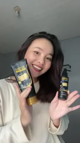 sekarang udah gatakut sisiran deh🥰💗 #Rambutrontok #HairTonic #kuatdariakar #NaturHairCare @Natur 