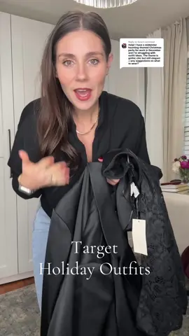 Replying to @Ness Target Holiday Outfits #holidayoutfit #partyoutfit #holidaylook #targethaul #targetfinds 