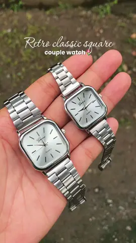 Retro classic square watch for men & women🌷💖 #fyp #foryoupage #fypシ゚viral #trending #fypage #trend #viral #trendingvideo #viralvideo 