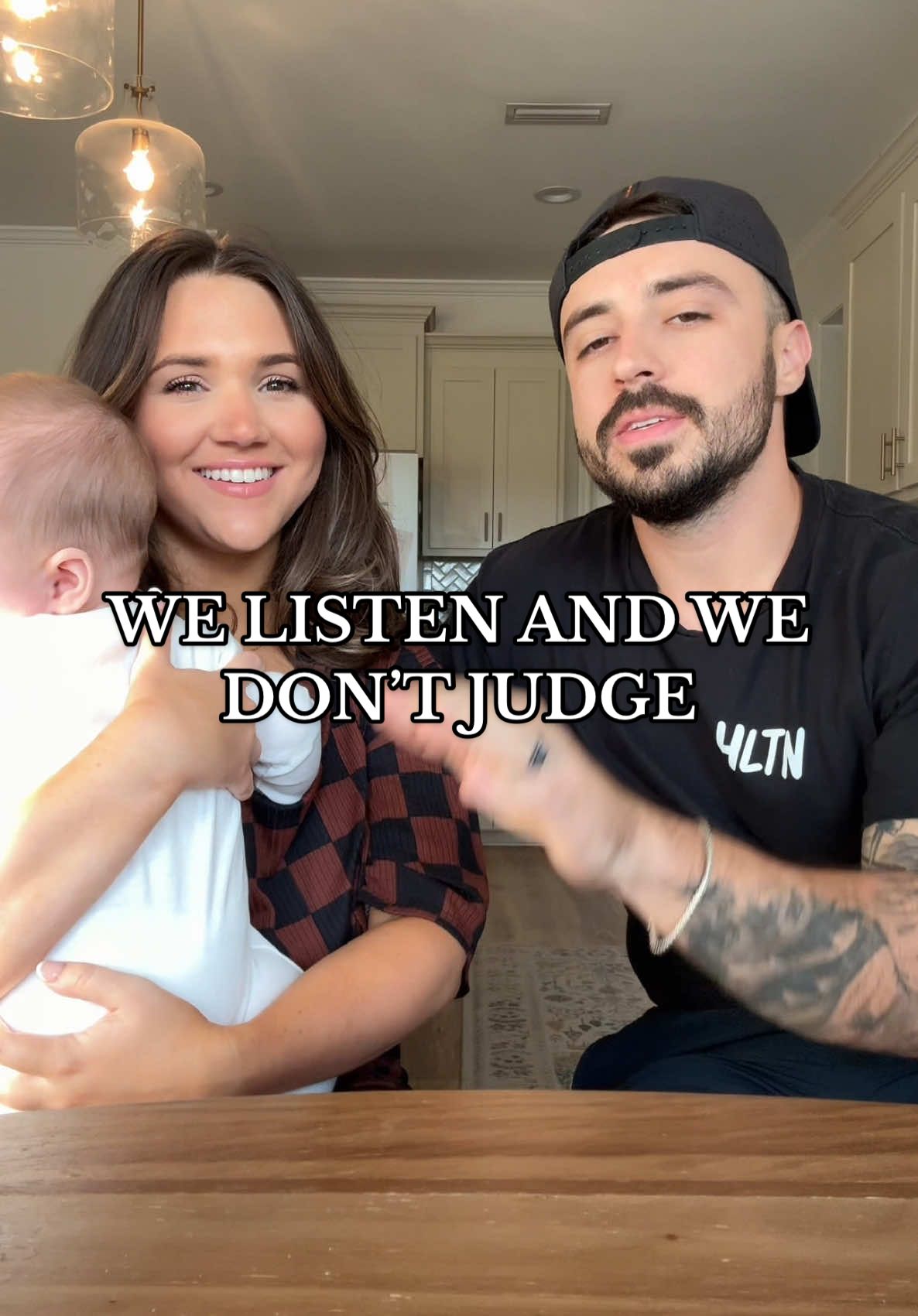 Ooof the last one 😅 #hunteranddevin #husbandwife #trend 