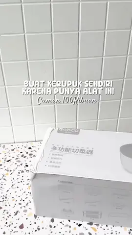 Ketemu alat yang bisa buat kerupuk dirumah untuk anak jadi lebih sehat😍 #parutanserbaguna #parutansayur #parutanmultifungsi #homeliving #homelivingtiktok #review #fyp 