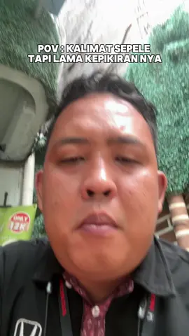 KALIMAT MISTIS “Nanti saya kabari 