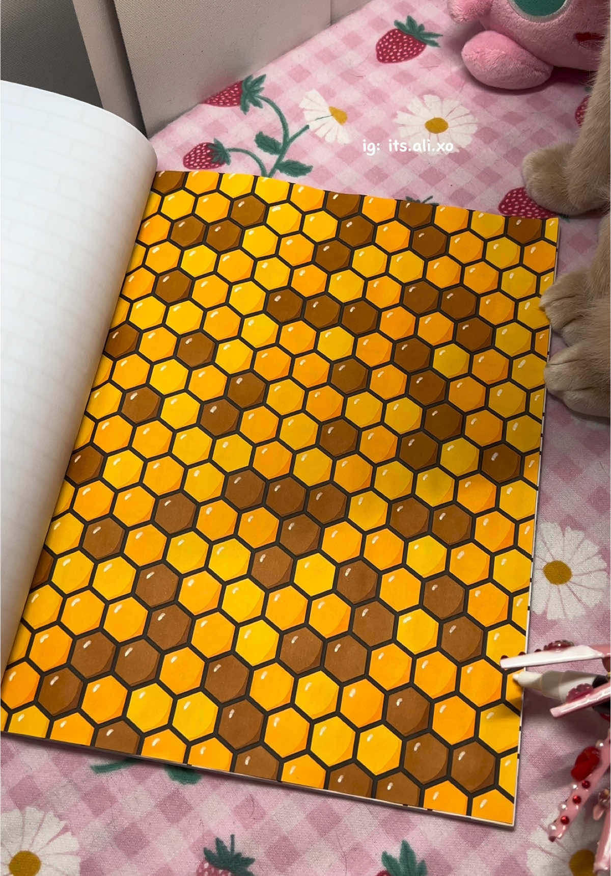 @ALI’S ART MARKERS ASMR 🐝 #coloringtherapy #giftideas #coloringbook 