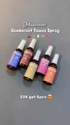 Kpn lagi 30rb dpt 5pcs😍🫶🏻 #deodoranttawas 