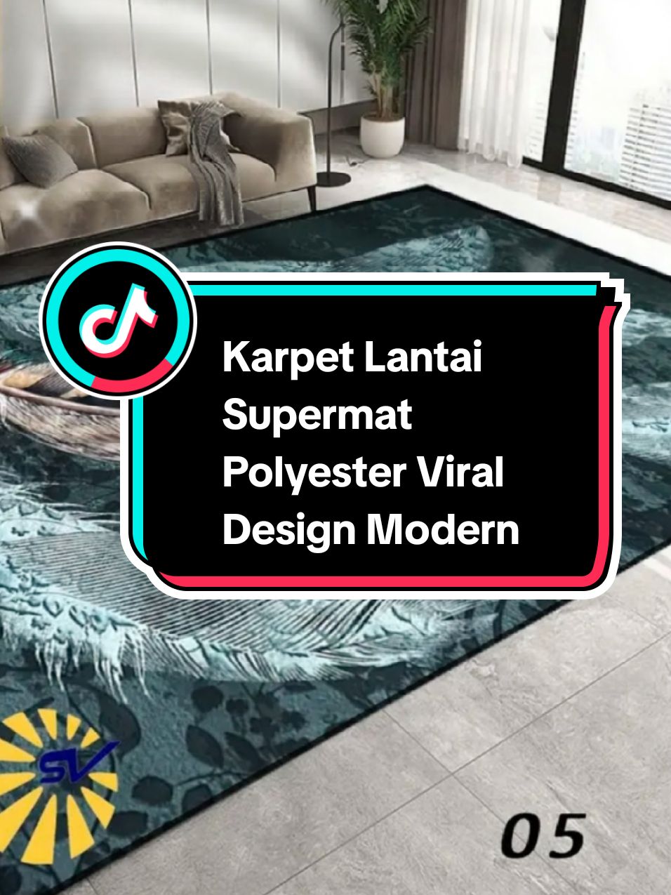 Karpet Lantai Supermat Polyester Viral Design Modern  #wibgajian #cuantanpabatas #promoguncang1212 #fyp #karpetmurah #karpetaesthetic #karpetviral #karpet 