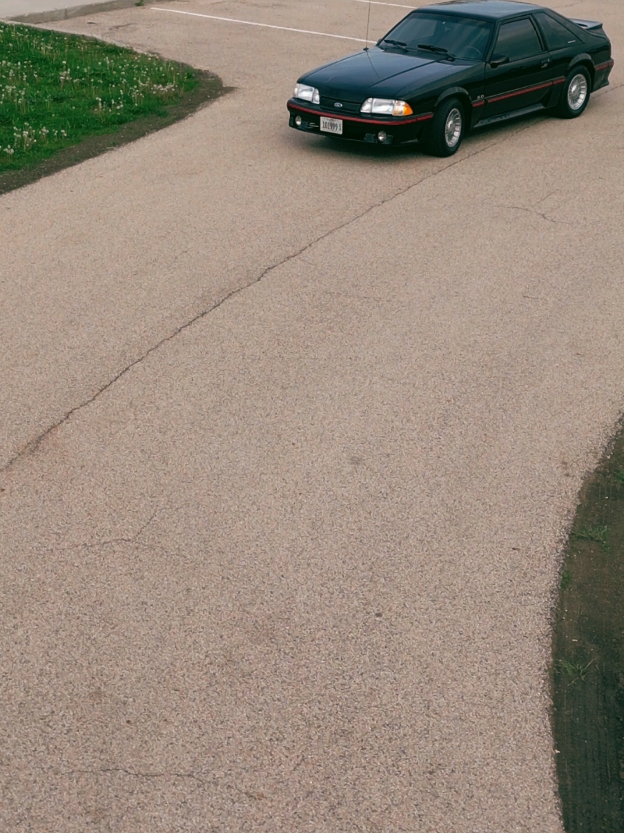 1987 Mustang: Taking a drive down memory lane, where raw power and timeless style defined the road. Nostalgia hits every gear!#carsoftiktok #foxbody #foxbodyaddicts #foxbodynation #mustanggt #mustang5oh #80sbaby #80smusic 