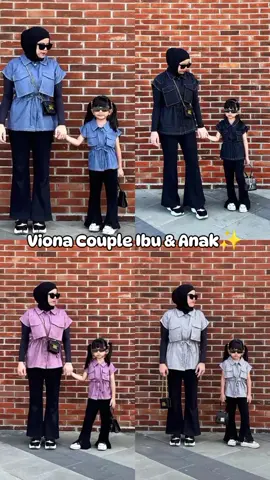 Viona Couple Set Ibu & Anak ✨ #couplefamilyset #setelancoupleibuanak #bajucouplekeluarga #couplefamilykekinian #bajusarimbitkeluarga #foryourepage #fyp 