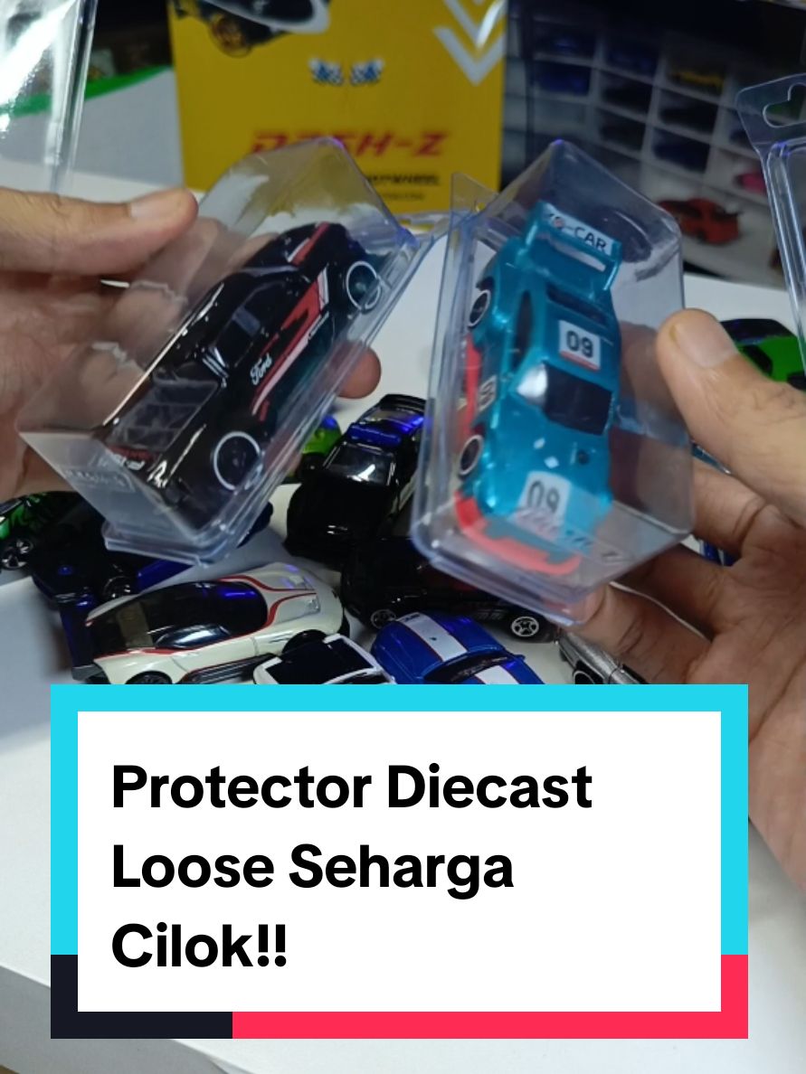 Membalas @koncone.diecaster Harganya seharga Cilok, tapi bisa ngelindungin koleksian kalian #diecast #protectorhotwheels #diecasfprotector #hotwheels 