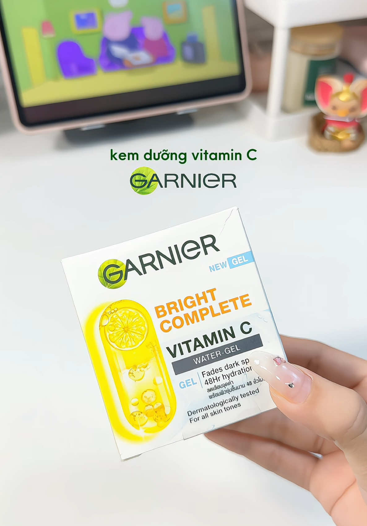 Kem dưỡng ẩm kết hợp làm sáng mà mấy ní khum nên bỏ qua #unbox #unboxwithvie #xuhuong #viral #garnier #kemduong #kemduonggarnier #vitaminC #kemduongvitaminc #skincare #goclamdep 
