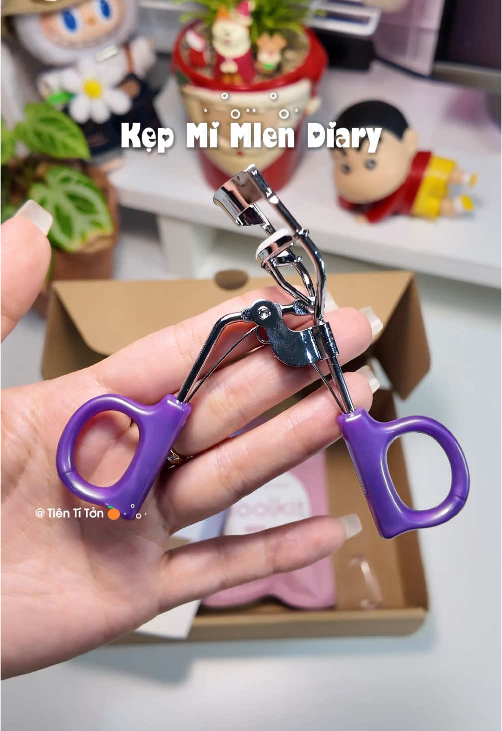 Kẹp mi mlen diary siêu cong đễ kẹp #review  #xuhuong #trending #viral #fypシ #fyp #tientiton #LearnOnTikTok #SaleGiuaThang #SieuHoiNhaSangTao #mlendiary 