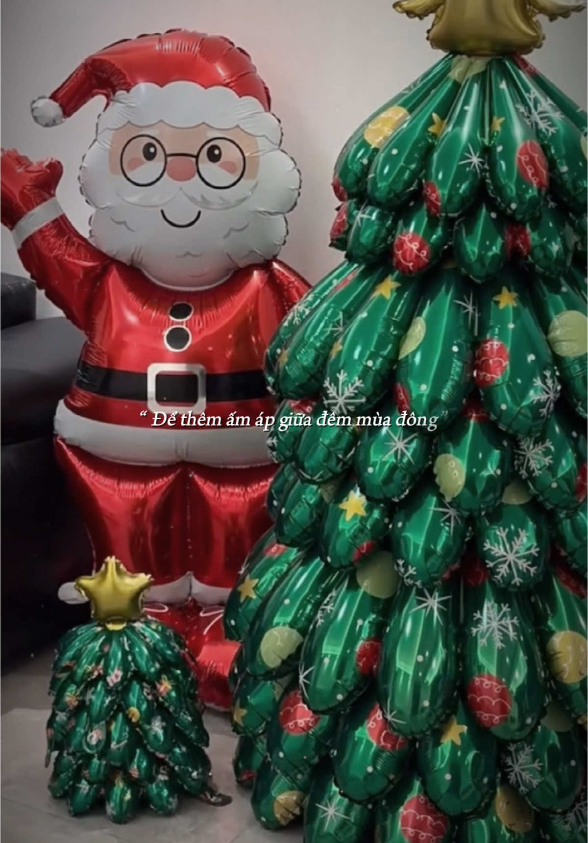 Bóng bay ông già noel 1m5 #CapCut 