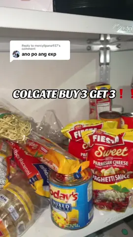 Replying to @mercylipana937 2027 kaya ngayon lang to. habol na habang naka promo #fyp #foryou #colgatebuy3take3 