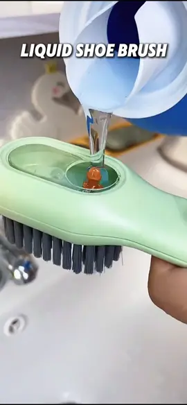 Multi attack can add liquid to the shoe brush, which can hold laundry detergent and press to release the liquid, saving time and effort. The bristles are soft and gentle, and do not damage clothes~Shoe upper #Shoebrush#TikTokShopBlackFriday   #TikTokShopCyberMonday