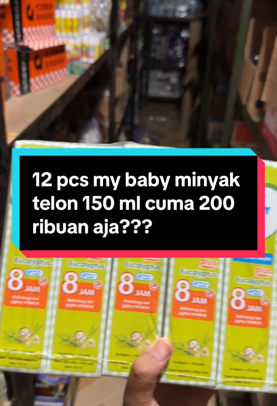 200 ribuan udah dapet 12 pcs my baby minyak telon 150 ml#fyppppppppppppppppppppppp #murah 