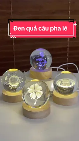 Đèn quả cầu pha lê siêu xinh đây ạ#xuhuong #trend #denngu #denngu3d #denngu_trangtri #denquacauphale 