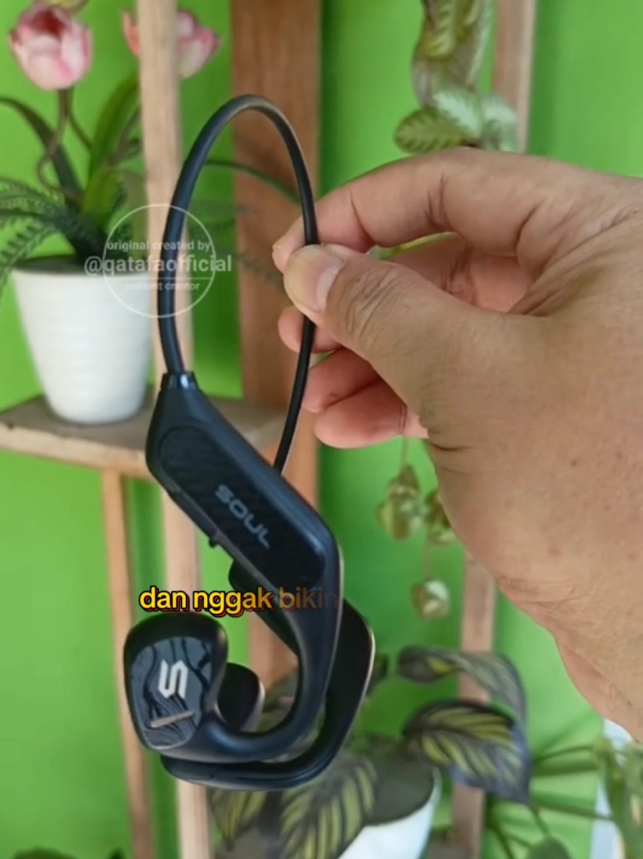 SOUL Openear Plus Powerful Wireless Earphone #openearbuds #airconduction #twsolahraga #megaguncang1212 