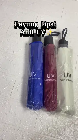 Payung lipat UV ☔  #fypage #xybca #fyp #cekkeranjangkuning #payung #payunguv 