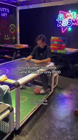 Spend quality time without breaking the bank 💕 Try the Game Room at Pat’s Putts for just P100! #dateideas #wheretogo #musttry #indoorgolfmanila #miniindoorgolf #aestheticplace #locationideas #metromanila #indooractivity #activitywithfriends #trending #viraltiktok 