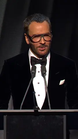 Mr. #TomFord, American fashion designer, businessman and filmmaker, receives the Outstanding Achievement Award presented by #AnnaWintour at The #FashionAwards 2024 presented by @Pandora. The accolade recognises his extraordinary designs, dedication to craftsmanship, ubiquitous branding and business acumen have left an indelible mark on the fashion world. #TFA is the primary fundraiser for the BFC Foundation.  See all the 2024 winners via the link in our bio.