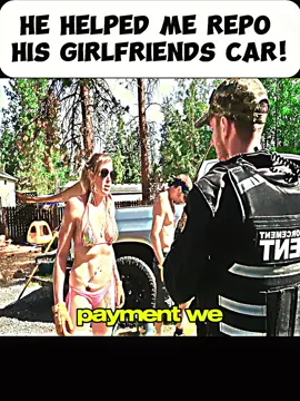 HE HELPED ME REPO HIS GIRLFRIENDS CAR! #cops #copsoftiktok #police #fyp #viral_video #trendingvideo #foryour