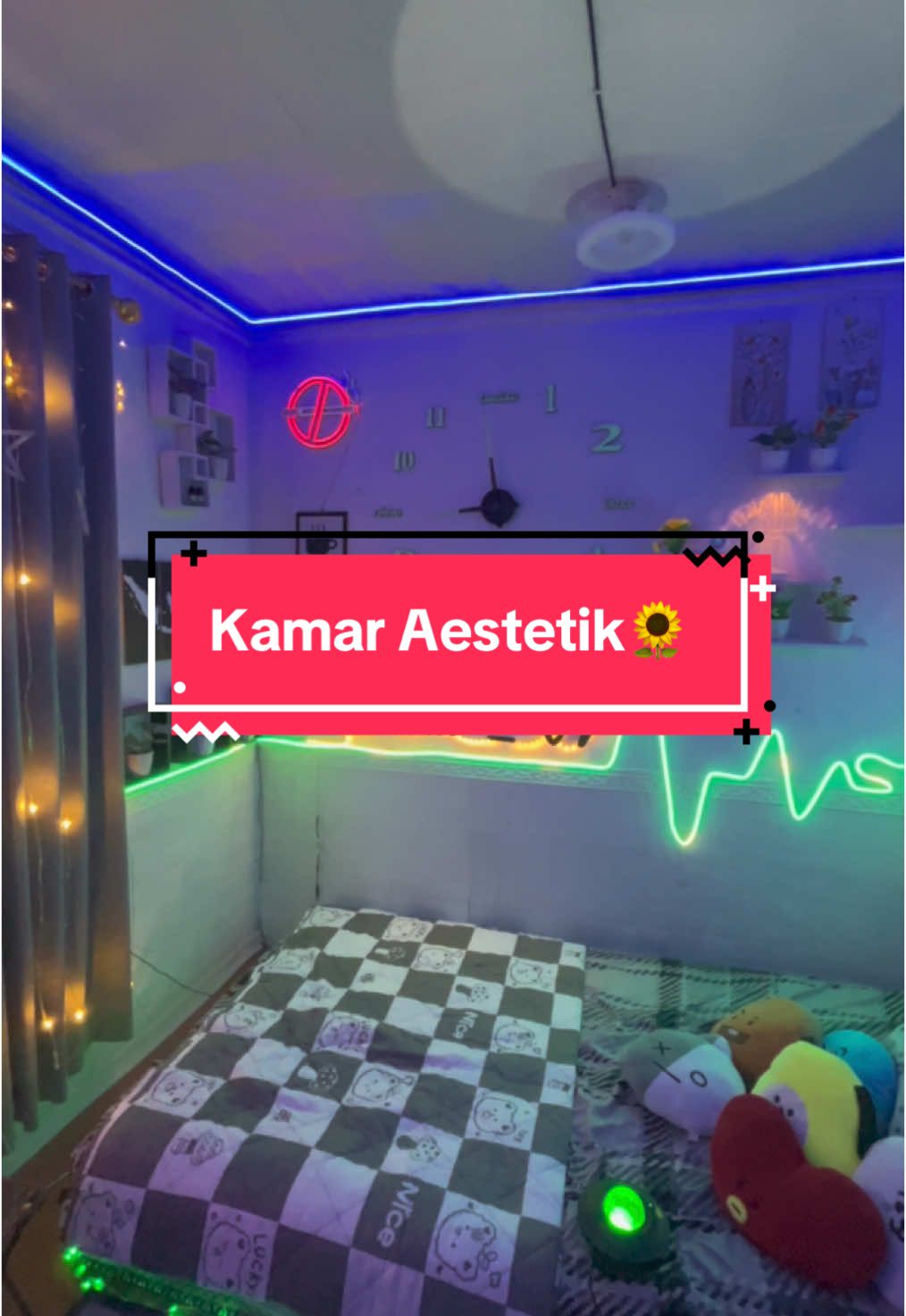 🤩🫶#kamaraesthetic #inspirasidekorasikamar #kamarimpian #beranda #RoomTour #fyp 