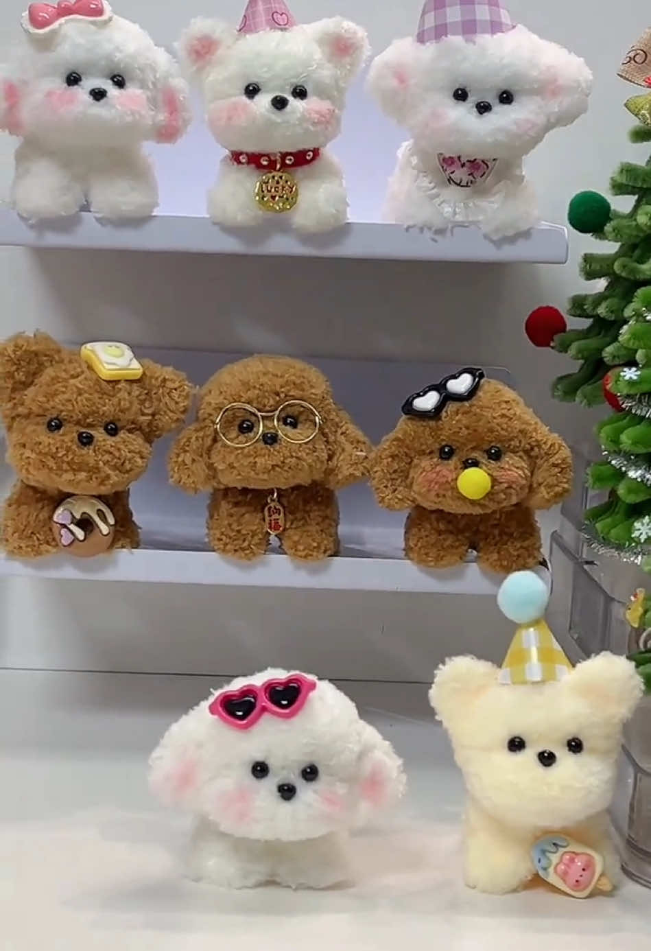 Hướng dẫn làm chú cún poodle #chena #handmade #tiemlencuachena #thucong #xh #kemnhung 