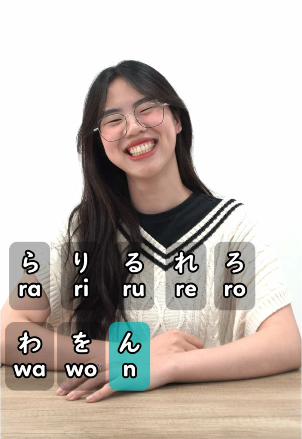Cùng học bảng chữ cái với Sensei nhaaaa #japanese #japaneselanguage #LearnOnTikTok #rikinihongo 