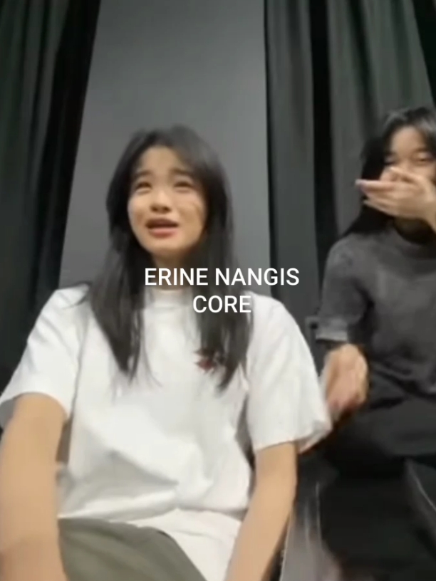 Erine nangis core @Catherina Vallencia #arderine #catherinavallencia #erinejkt48 #jkt48 #jkt48erine #jkt48core 