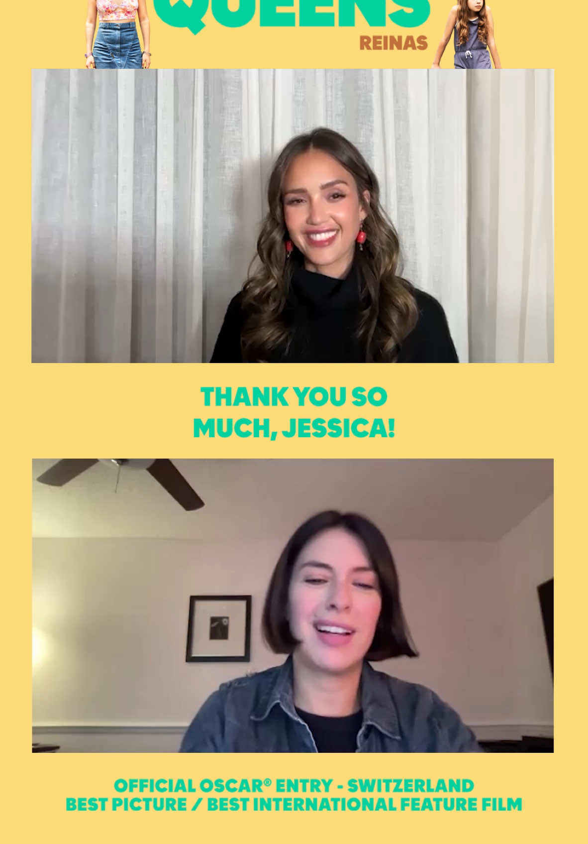 #QUEENS (REINAS) is now screening in select US cinemas! 📽️🍿 I am so honored to join Writer-Director Klaudia Reynicke’s extraordinary film as an executive producer. This powerful story illuminates the unshakable strength of a mother’s love and her relentless drive to create a better future for her children. Capturing stellar performances amidst the rugged beauty of Lima, Peru, Klaudia is a filmmaker of exceptional talent — something we are excited for audiences to discover as they laugh and cry alongside Elena and her daughters, with a story that will resonate long after the credits roll 🤍 See what critics are saying about Switzerland’s Official Entry to the 97th Academy Awards® and experience the film today! 👑 #QueensFilm #KlaudiaReynicke #ReinasFilm