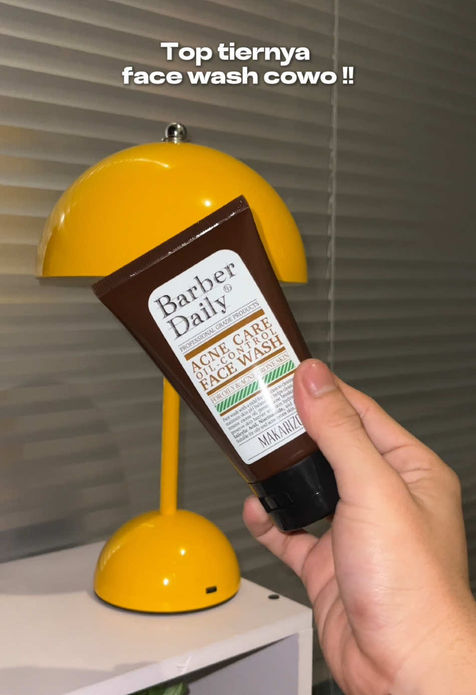 Face wash tergacor ngilangin kusam dan jerawat 😎 #barberdaily  #facewash  #sabuncucimuka 