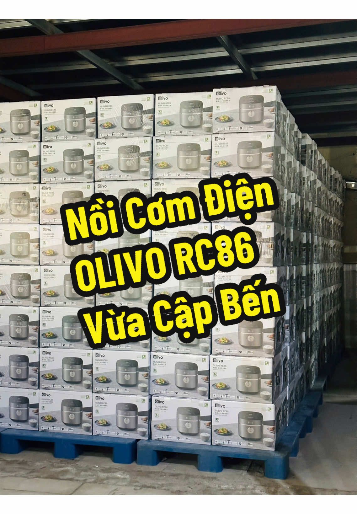 Nồi Cơm Điện Olivo RC86 Lòng Nồi Inox Về Sẵn Kho Cho Khách Hàng Rồi Đây #olivo #olivorc86 #noicomdien 