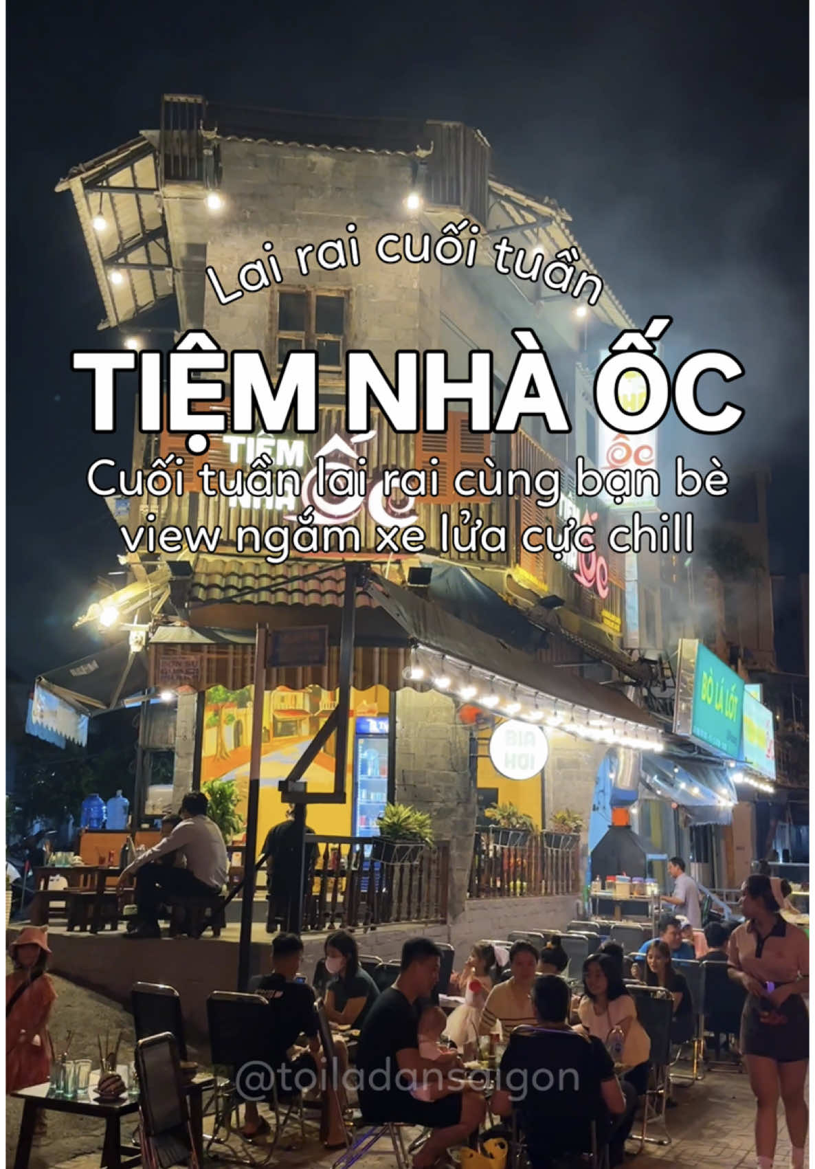 Một quán lai rai cuối tuần cùng bạn bè view ngắm xe lửa cực chill khu Gò Vấp #foodreview #reviewanngon #govapanngon #govapangi #tiemnhaoc #govap #homnayangi #toiladansaigon #ancungtiktok 