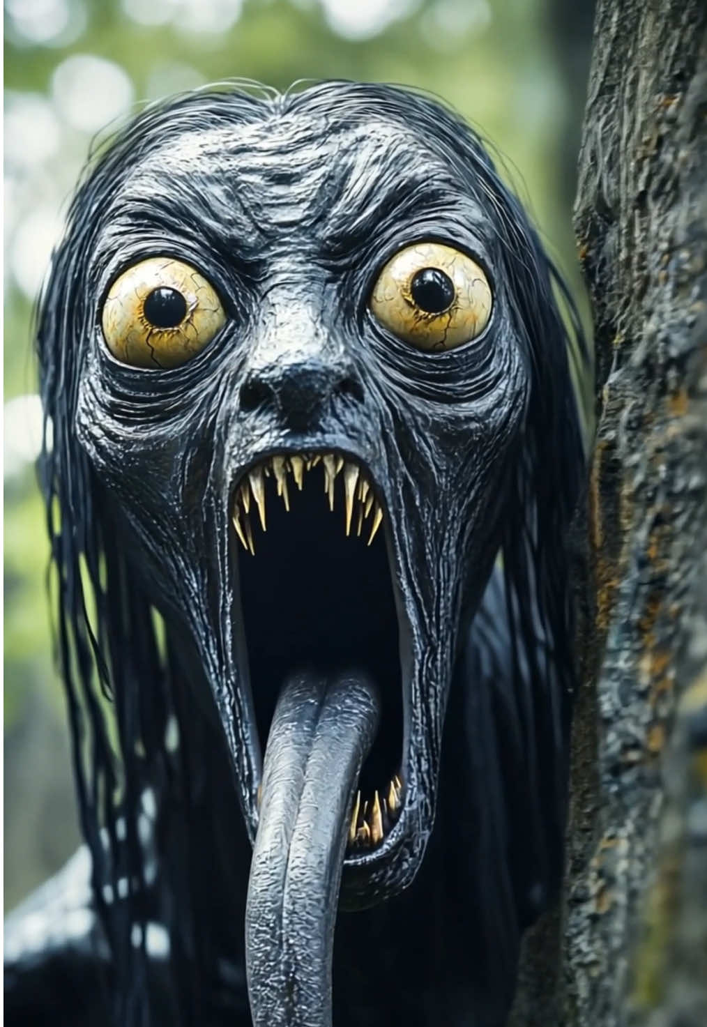 森に潜む未確認生命体 #horror #creepy #hunt #monster #jungle 